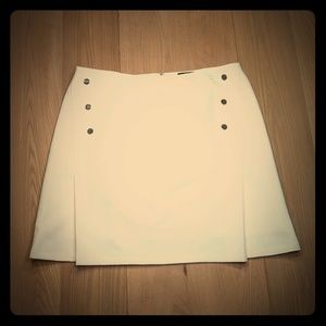 NWT cream sailor style skirt, The Limited 12